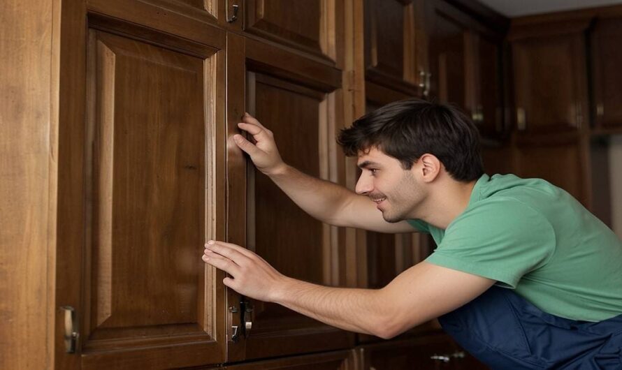 How to Clean Wood Cabinet Doors? ( 6 Easy Steps)