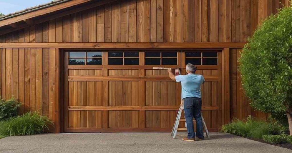 how-to-paint-a-garage-door-look-like-a-wood