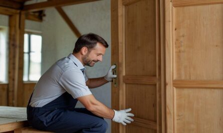 How to build a solid wood door