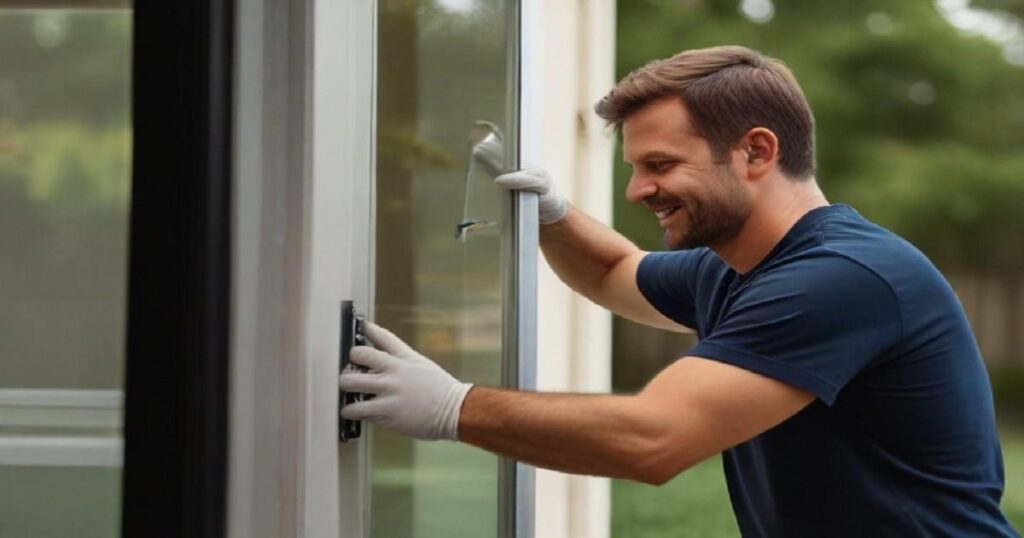 how to replace a sliding screen door