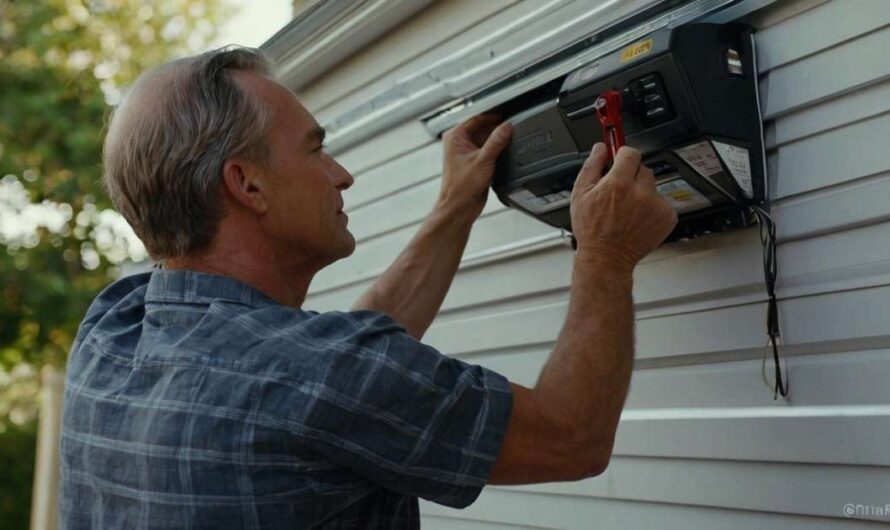 How to Install Chamberlain Garage Door Opener (8 Easy steps)