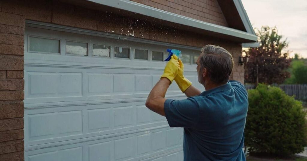 How to Clean Garage Door